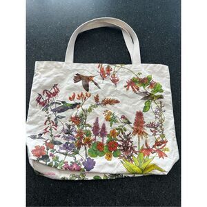 Vintage Wild Cotton Medium Hummingbird Graphic tote bag